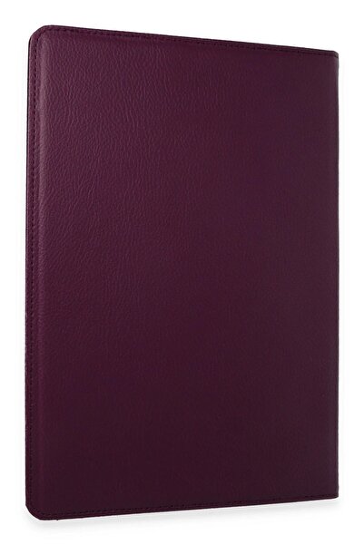 OEM Samsung Galaxy X610 Tab S9 Fe Plus 12.4 Case 360 Tablet Leather Case - Plum-(- Chtbil3442-8