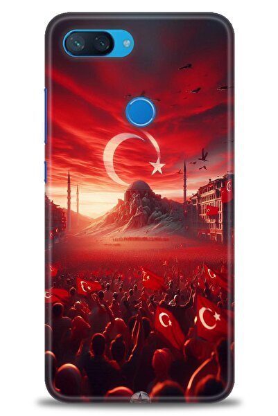 kılıfevreni غطاء متوافق مع هاتف Xiaomi Mi 8 Lite A+ Plus HD مطبوع - غطاء من ا...