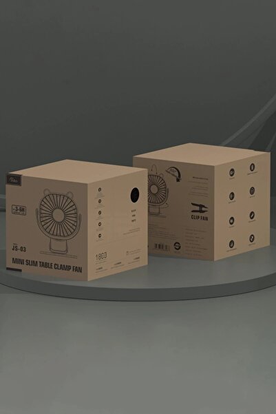 toyigoo Js03 Desktop Cooling Fan - White-(5796) - Tygo4554-1102