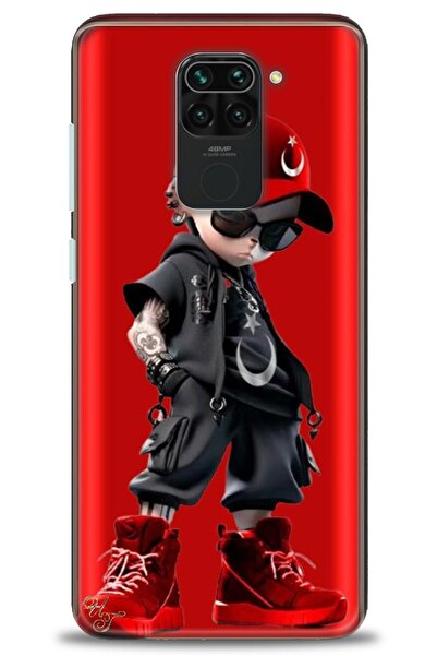 kılıfevreni جراب متوافق مع هاتف Xiaomi Redmi Note 9 A+ Plus + واقي شاشة من ال...