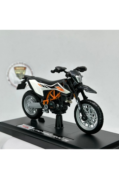 Maisto Diecast KTM 690 SMC R 1:18 Diecast Maket Motor – Metal Model Motosiklet
