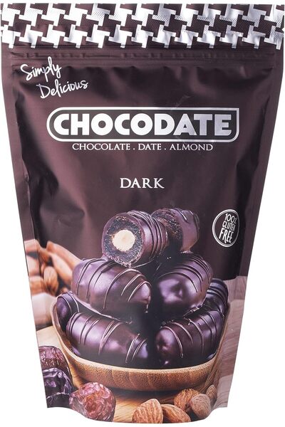 CHOCODATE كيس شوكولاتة داكنة حقيقية حصري V2 230 جرام