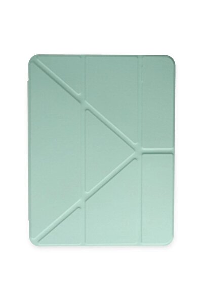 lowell home حافظة تابلت آيباد برو 12.9 (2021) من مارس مع حامل قلم - أخضر فاتح...