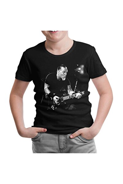 Lord T-Shirt Metallica - James Solo Black Kids Tshirt
