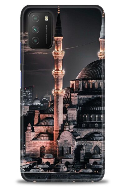 kılıfevreni غطاء متوافق مع هاتف Xiaomi Poco M3 A+ Plus HD مطبوع - غطاء من الس...