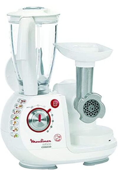 Moulinex Food Processor | Odacio 3L capacity | 5 speeds and pulse | 14 attachments for 38 function