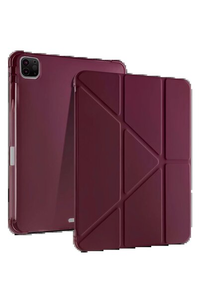 Khayra iPad Air 13 (2024) Case Mars Tablet Case with Pen Holder - Purple-(5796) - Eszaoc4092-2426