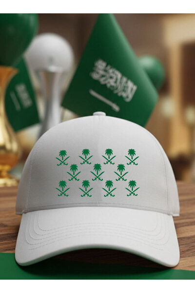 LOWHA قبعة قطنية لليوم الوطني السعودي أو حب يومي للمملكة