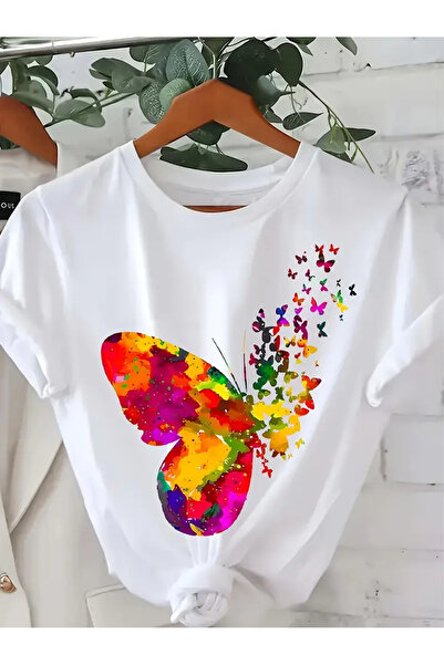 İSMTEXS Tricou cu mânecă scurtă, unisex, cu decolteu în formă de O, cu design...
