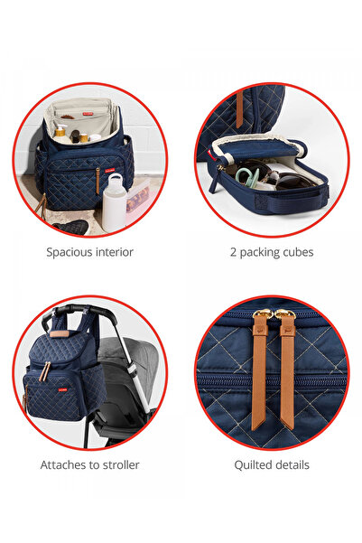 Skip Hop Jersey Backpack Blue