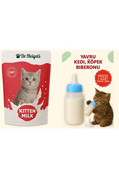 KZYPET Anne Sütü Destekli Yavru Kedi Süt Tozu 200 gr Probiyotikli Ve Biberon ...