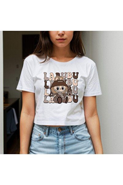 LAYORA Women's cartoon Printed round neck short sleeve t-shirt