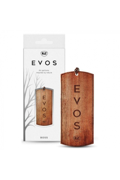 K2 Odorizor auto cu pandantiv din lemn Evos Boss (Unisex)