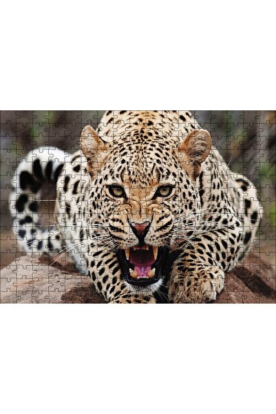 Cakapuzzle Cakasepetim Roaring Jaguar 120 Piece Puzzle Jigsaw Mdf (Wood)