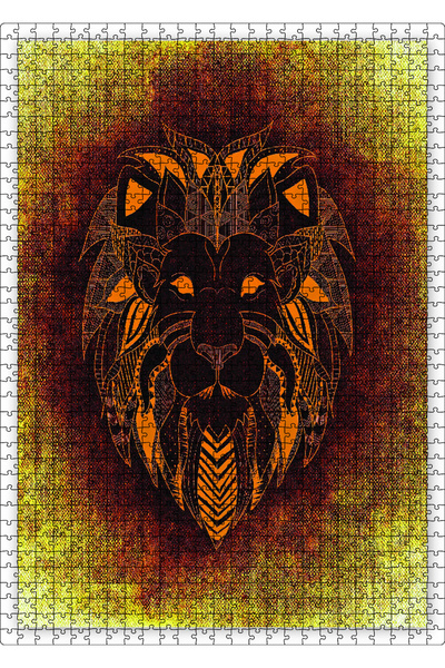 Cakapuzzle Cakasepetim Mystical Lion 1000 Piece Puzzle Jigsaw Mdf (Wood)