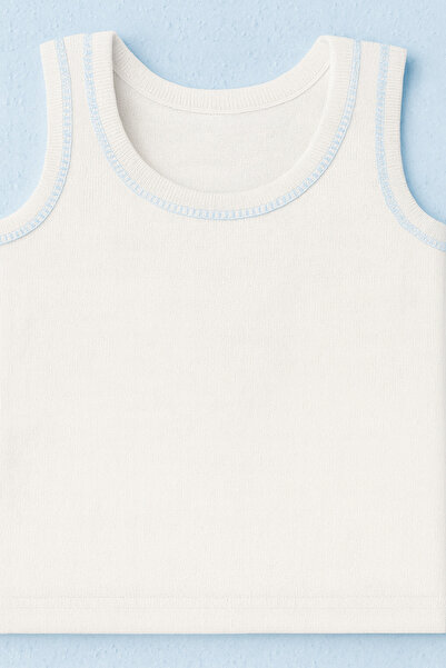 mini kanka Baby Boys 6 Pcs Undershirts-Panties Cotton Undershirt and Panties Underwear Set Breathable Construction 6 Undershirts 6 Panties