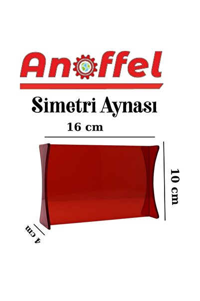 Anoffel Simetri Aynası 1 Adet Ayna Yansıma Matematik Sınıf Ders Materyali