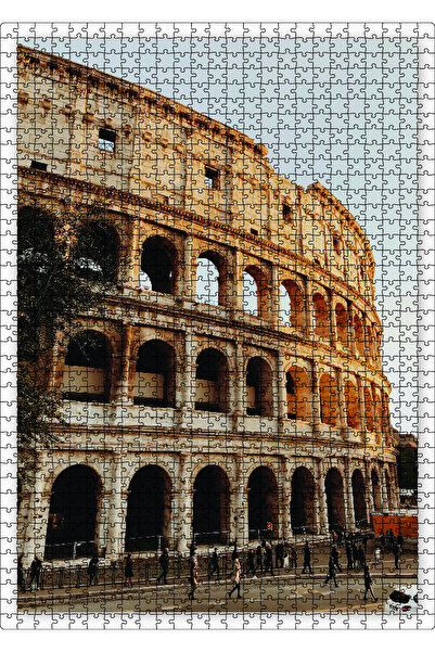 Cakapuzzle Cakasepetim Colosseum Rome Building 1000 Piece Puzzle Jigsaw Mdf (...