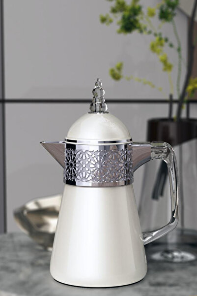 Generic ترمس قهوة/شاي مزخرف (دلة ترمس حرارية).