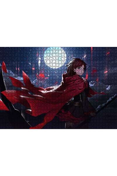 Cakapuzzle Cakasepetim Ruby Rose Anime 1000 Piece Puzzle Jigsaw Puzzle Mdf (W...