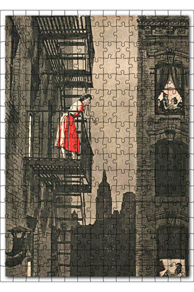 Cakapuzzle Cakasepetim City of Lovers Visual 255 Piece Puzzle Jigsaw Mdf (Wood)