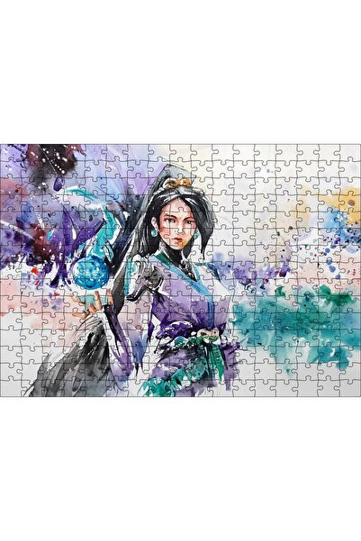 Cakapuzzle Cakasepetim Female Warrior Watercolor Effect 120 Piece Puzzle Jigs...