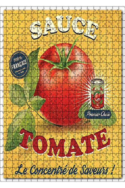 Cakapuzzle Cakasepetim Delicious Tomato Tomato Sauce Visual 500 Piece Puzzle ...