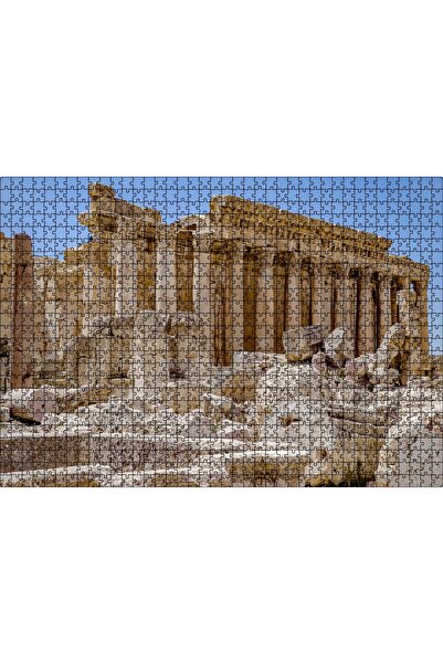 Cakapuzzle Cakasepetim Ancient Temple Ruins 1000 Piece Puzzle Jigsaw Mdf (Wood)