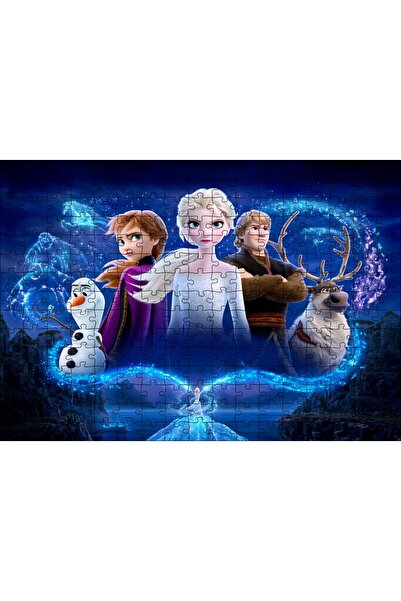 Cakapuzzle Cakasepetim Frozen Karlar Ülkesi 2013 Görseli 120 Parça Puzzle Yapboz Mdf (Ahşap)