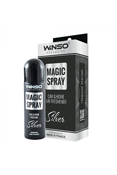 Winso Odorizant auto Magic Spray Exclusive 30ml – Argintiu