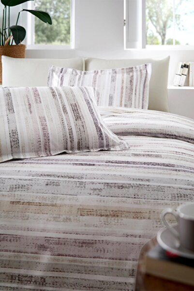 Özdilek Ligne Douce Single Fitted Sheet Duvet Cover Set