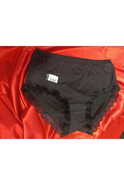 Butik 3 ADET BATTAL BOY PUANTİYELİ KÜLOT