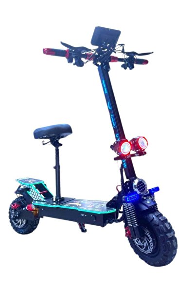 N2Y سكوتر نيازي الكهربائي للبالغين | محرك مزدوج بقوة ٣٠٠٠ واط | سكوتر مونستر