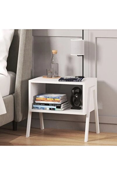 HNC HOME Yan Sehpa, Komodin, Komidin, Başucu Komodin, Kenar Sehpa, Çok Amaçlı...