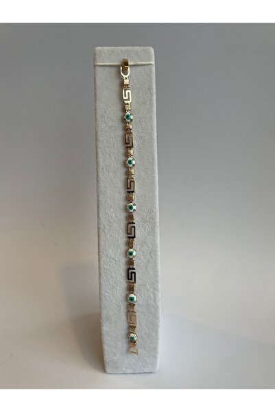 saaden jewelry SAADEN ROSE ÇELİK TAŞLI BİLEKLİK