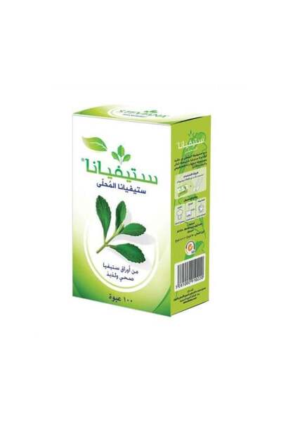 Steviana مُحلي ستيفيا من أوراق ستيفيا - ١٠٠ عبوة