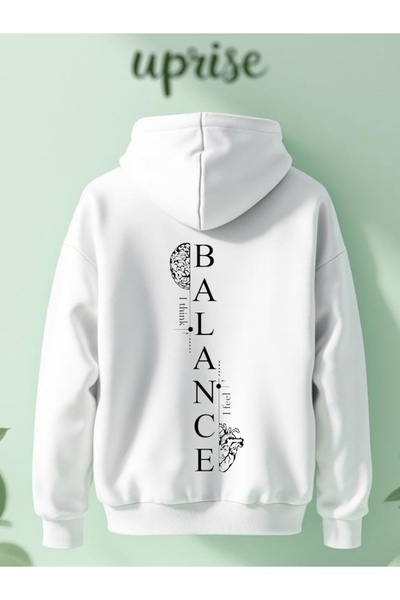 Vordevia سويت شيرت كبير الحجم مصنوع من القطن المطبوع بثلاث خيوط