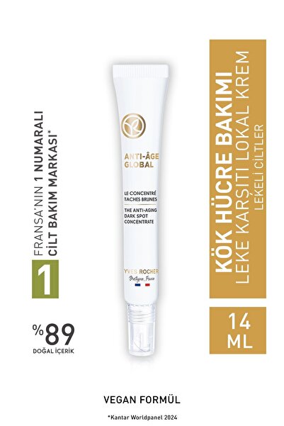 Yves Rocher Koyu Leke ve Yaşlanma Karşıtı Vitamin C Yenileyici ve Cilt Tonunu...