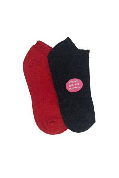 FENRA STUDIO Șosete sport și de casă pentru femei, din țesătură tip prosop, 2...