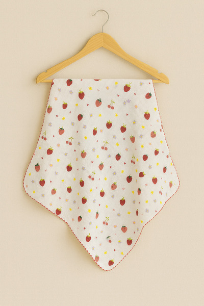 KapsülBebek 100% Cotton Single Layer Muslin Baby Blanket 80X90 cm