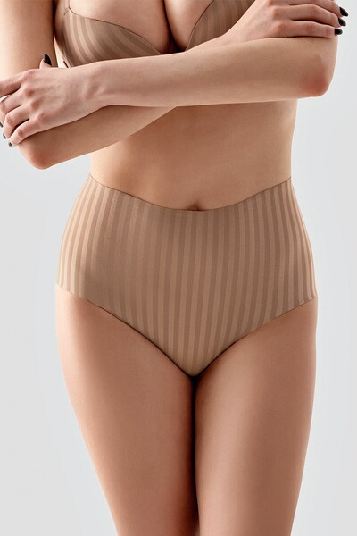 NEWBRA LINGERIE Women's Patterned High Waist Bato Panties, 369211