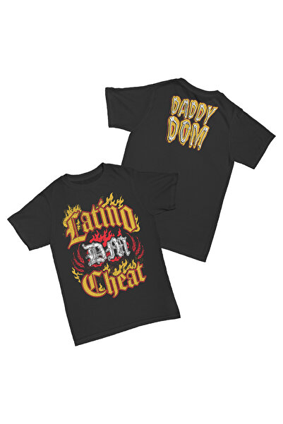 l'eivor تي شيرت دومينيك ميستيرييو من القطن المطبوع