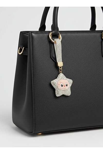Emsay Store Αξεσουάρ τσάντας Labubu - Μπρελόκ Labubu - Μπρελόκ με πέτρες |   Αξεσουάρ τσάντας με λάμψη