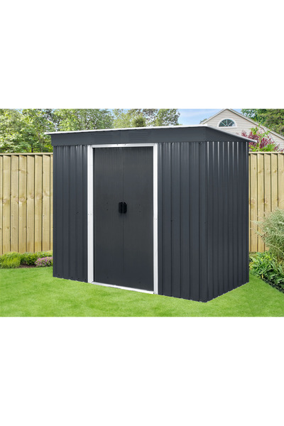 Martin Corturi Evenimente Garden storage shed LL YF48 - 2.4m³ - 110 x 217 x 174 cm anthracite