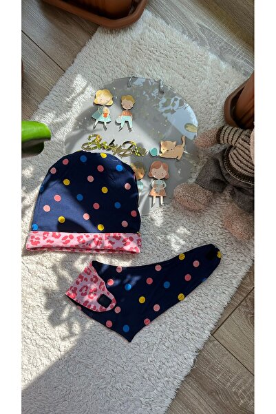 BabyDia Beret and Neck Collar Set