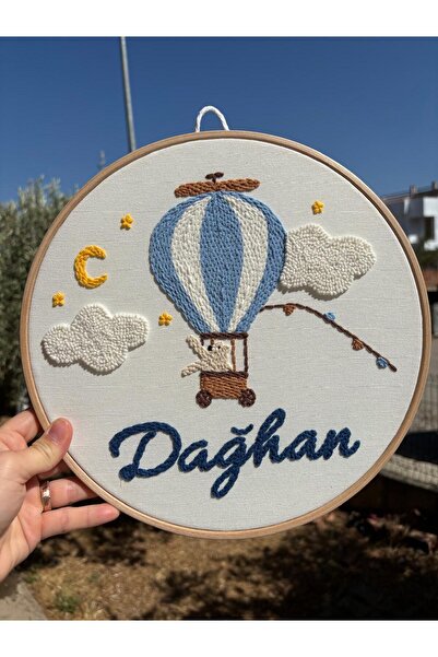 Home punch isim işlemeli hastane bebek kapı süsü/isim işlemeliş bebek kapı sü...