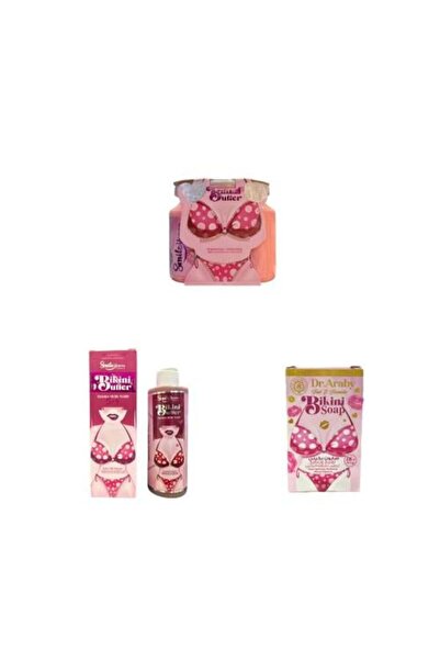 Bikini مجموعة العروس - غسول الجسم والصابون بالزبدة