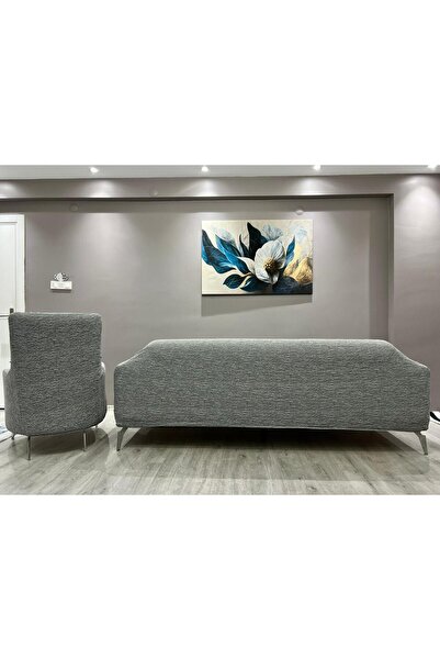 Dilan Home Tüm Giydirme Koltuk Örtüsü 3311 Jakarlı Takım | Lastikli Tam kapla...