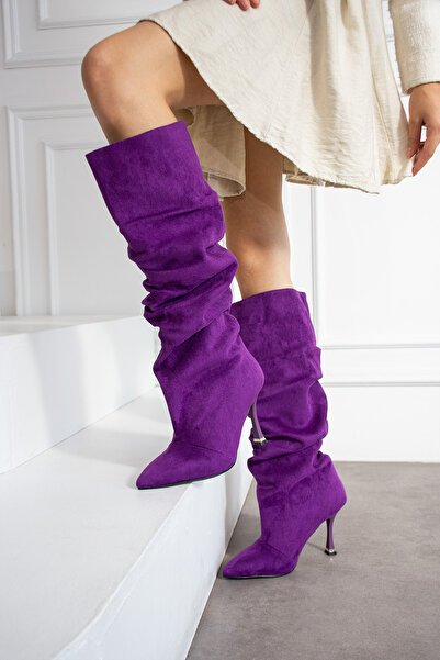 BERFONA ВЕНЕЦІЯ МОР ДАНА СУЕТ ЕКСТРА ШИРОКІ БОТИКИ З ВУЗЬКИМ ПІДБОРОМ