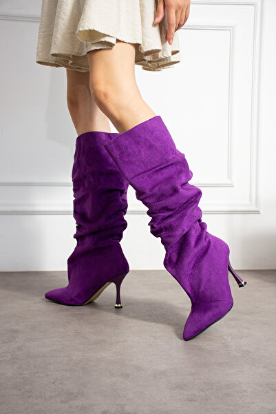 BERFONA ВЕНЕЦІЯ МОР ДАНА СУЕТ ЕКСТРА ШИРОКІ БОТИКИ З ВУЗЬКИМ ПІДБОРОМ